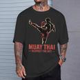 Muay Thai Respect The Art Martial Arts Kickboxing MMA T-Shirt Gifts for Him Muay Thai Respect The Art Martial Arts Kickboxing MMA T-Shirt Gifts for Him
