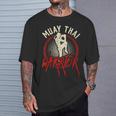Muay Thai Warrior Fighter Boxing Martial Arts Hobby T-Shirt Gifts for Him Muay Thai Warrior Fighter Boxing Martial Arts Hobby T-Shirt Gifts for Him