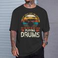 Musician Drummer Music Lover Drum Kit T-Shirt Gifts for Him Musician Drummer Music Lover Drum Kit T-Shirt Gifts for Him