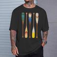 Paddle Canoe T-Shirt Gifts for Him