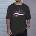 Patriotic American Flag Floating USA Swimming Team T-Shirt Gifts for Him Patriotic American Flag Floating USA Swimming Team T-Shirt Gifts for Him
