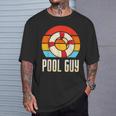 Pool Guy Swimming Attendant Attendants Rescuer T-Shirt Gifts for Him