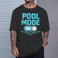 Pool Mode On Summer Swimming Vacation T-Shirt Gifts for Him