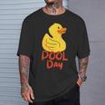 Pool Swimming Day T-Shirt Gifts for Him