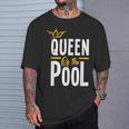 Queen Of The Pool Swimmers Swimming Swimmer T-Shirt Gifts for Him