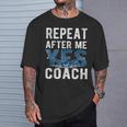 Repeat Yes Swim Coaching Swimming Coaches T-Shirt Gifts for Him Repeat Yes Swim Coaching Swimming Coaches T-Shirt Gifts for Him
