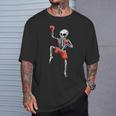 Skeleton Muay Thai Halloween Kickboxing MMA Fighter Costume T-Shirt Gifts for Him Skeleton Muay Thai Halloween Kickboxing MMA Fighter Costume T-Shirt Gifts for Him