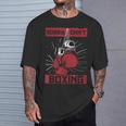 Sorry Can't Boxing Professional Boxer Muay Thai Boxing T-Shirt Gifts for Him
