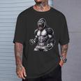 Strong Muay Thai Gorilla Thai Boxing And Fighting T-Shirt Gifts for Him Strong Muay Thai Gorilla Thai Boxing And Fighting T-Shirt Gifts for Him