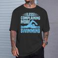 Swim Coach Swim Training Swimming Sport T-Shirt Gifts for Him Swim Coach Swim Training Swimming Sport T-Shirt Gifts for Him