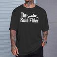 The Swim Father Swimming Dad Swimmer T-Shirt Gifts for Him