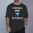Swim Like a Fish Swimming Sport ExerciseShirt Dk T-Shirt Gifts for Him Swim Like a Fish Swimming Sport ExerciseShirt Dk T-Shirt Gifts for Him