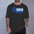 Swim Instructor Swimming Teacher Classes T-Shirt Gifts for Him