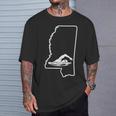 Swimming Apparel Mississippi Swimmer Training T-Shirt Gifts for Him