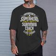 Swimming Coach TShirt Idea Superhero Swimming Shirt T-Shirt Gifts for Him Swimming Coach TShirt Idea Superhero Swimming Shirt T-Shirt Gifts for Him