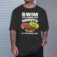 Swimming Donut Men Women Swimmer Sports Athlete T-Shirt Gifts for Him Swimming Donut Men Women Swimmer Sports Athlete T-Shirt Gifts for Him