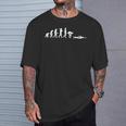 Swimming Evolution For Swimmers T-Shirt Gifts for Him Swimming Evolution For Swimmers T-Shirt Gifts for Him