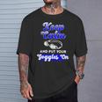 Swimming Goggles Saying Swim Team Gear T-Shirt Gifts for Him