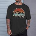 Swimming Heartbeat Retro Swim Swimmer Men Women T-Shirt Gifts for Him Swimming Heartbeat Retro Swim Swimmer Men Women T-Shirt Gifts for Him