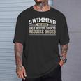 Swimming Saying Swimmer Humor Swim T-Shirt Gifts for Him Swimming Saying Swimmer Humor Swim T-Shirt Gifts for Him