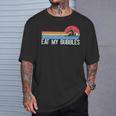 Swimming Swimmer Eat My Bubbles Swim Retro T-Shirt Gifts for Him Swimming Swimmer Eat My Bubbles Swim Retro T-Shirt Gifts for Him