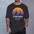 Synchronized Swimming Synchro Dad T-Shirt Gifts for Him