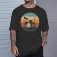 Vintage Drum Kit Silhouette Retro Music T-Shirt Gifts for Him Vintage Drum Kit Silhouette Retro Music T-Shirt Gifts for Him