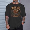 Vintage Muay Thai Wai Kru Thai Boxing Ritual Art T-Shirt Gifts for Him Vintage Muay Thai Wai Kru Thai Boxing Ritual Art T-Shirt Gifts for Him