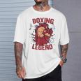 Boxing Legend Professional Boxer Muay Thai Boxing T-Shirt Gifts for Him Boxing Legend Professional Boxer Muay Thai Boxing T-Shirt Gifts for Him