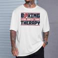 Boxing Less Costly Than Therapy Muay Thai Boxing T-Shirt Gifts for Him