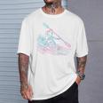 Canoe Canoeing Kayak Paddling Canoeist Raglan Baseball Tee T-Shirt Gifts for Him