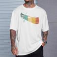 Canoe Canoeing Retro Vintage T-Shirt Gifts for Him