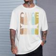 Canoe Vintage Canoeing Retro Canoe Paddling Premium Tri-Blend T-Shirt Gifts for Him