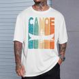 Canoe Vintage Canoeing Retro Canoe Paddling Raglan Baseball Tee T-Shirt Gifts for Him