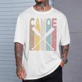 Canoe Vintage Canoeing Retro Canoe Paddling T-Shirt Gifts for Him