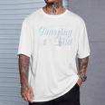 Canoeing Girl Raglan Baseball Tee T-Shirt Gifts for Him