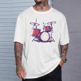 Drum Kit Electronic Drums Sweatshirt T-Shirt Gifts for Him