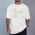 Drum Kit Vintage Look Music Concert Sweatshirt T-Shirt Gifts for Him Drum Kit Vintage Look Music Concert Sweatshirt T-Shirt Gifts for Him