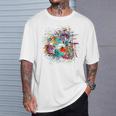 Drums Pop Art Drummer Drum Kit T-Shirt Gifts for Him Drums Pop Art Drummer Drum Kit T-Shirt Gifts for Him