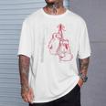 Fighter Gloves Muay Thai Raglan Baseball Tee T-Shirt Gifts for Him