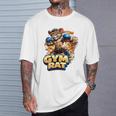 Gym Rat Kickboxing Nak Muay Thai Boxing Fighter T-Shirt Gifts for Him Gym Rat Kickboxing Nak Muay Thai Boxing Fighter T-Shirt Gifts for Him