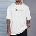 Kayaking Graphic Kayak Figure Kayaker Canoe Paddling T-Shirt Gifts for Him