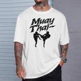 Muay Thai Boxing Martial Arts Fighter T-Shirt Gifts for Him