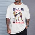 Muay Thai Boxing Spirit Martial Art T-Shirt Gifts for Him
