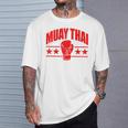 Muay Thai For Men Women Kids Mixed Martial Arts Raglan Baseball Tee T-Shirt Gifts for Him