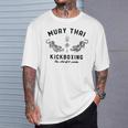 Muay Thai Twin Tigers MMA Warrior Fight T-Shirt Gifts for Him Muay Thai Twin Tigers MMA Warrior Fight T-Shirt Gifts for Him