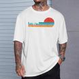Paddling Canoe Retro Vintage For Canoeists And Paddle T-Shirt Gifts for Him