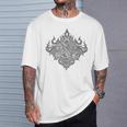 Sak Yant Muay Thai MMA Tattoo Twin Tiger Martial Art Boxing T-Shirt Gifts for Him Sak Yant Muay Thai MMA Tattoo Twin Tiger Martial Art Boxing T-Shirt Gifts for Him