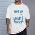 Swimming Enthusiast Swimming Expert Swimming Lover Swimmer Raglan Baseball Tee T-Shirt Gifts for Him