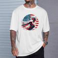 Swimming United States Apparel American Flag Swimming T-Shirt Gifts for Him Swimming United States Apparel American Flag Swimming T-Shirt Gifts for Him